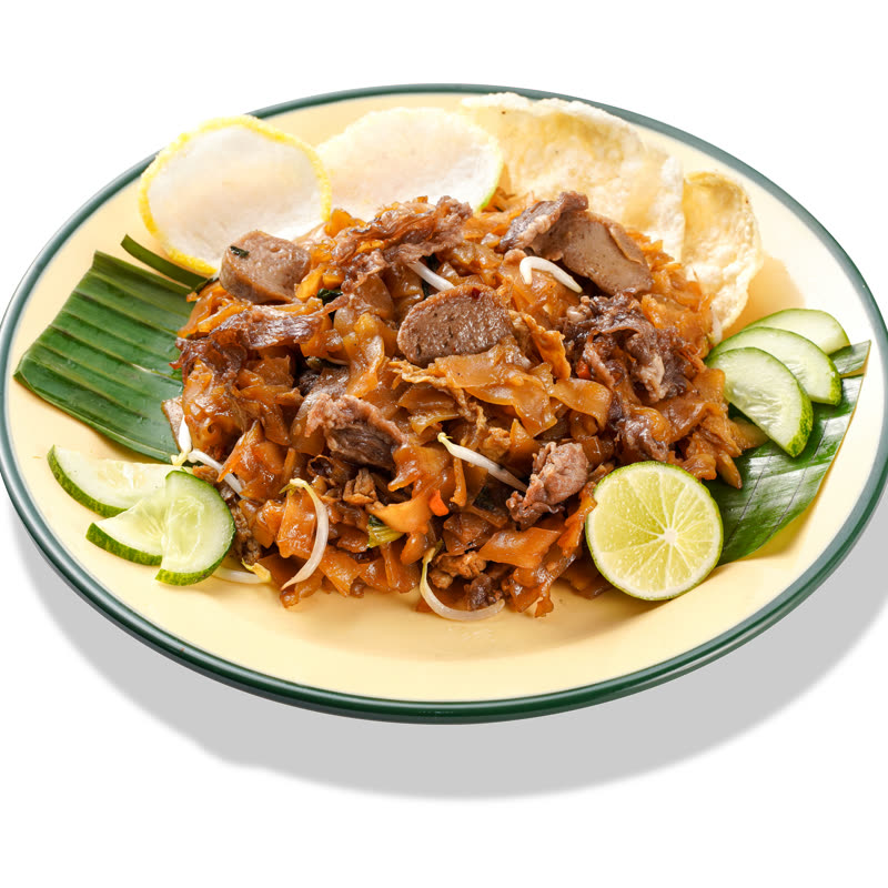 Kwetiau Goreng Gosong Warkop Bulungan
