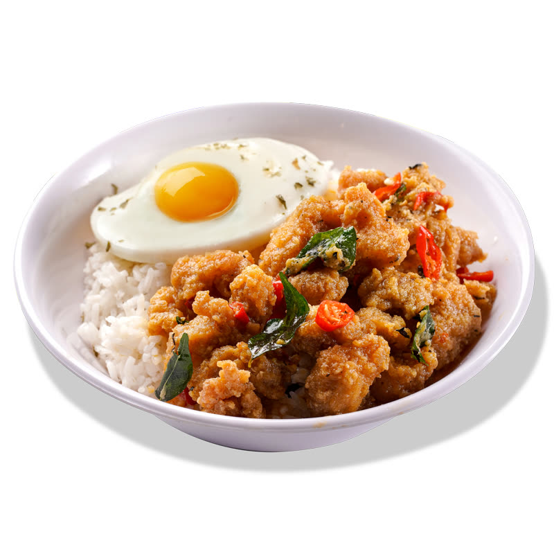 Nasi Ayam Telur Asin Warkop Bulungan