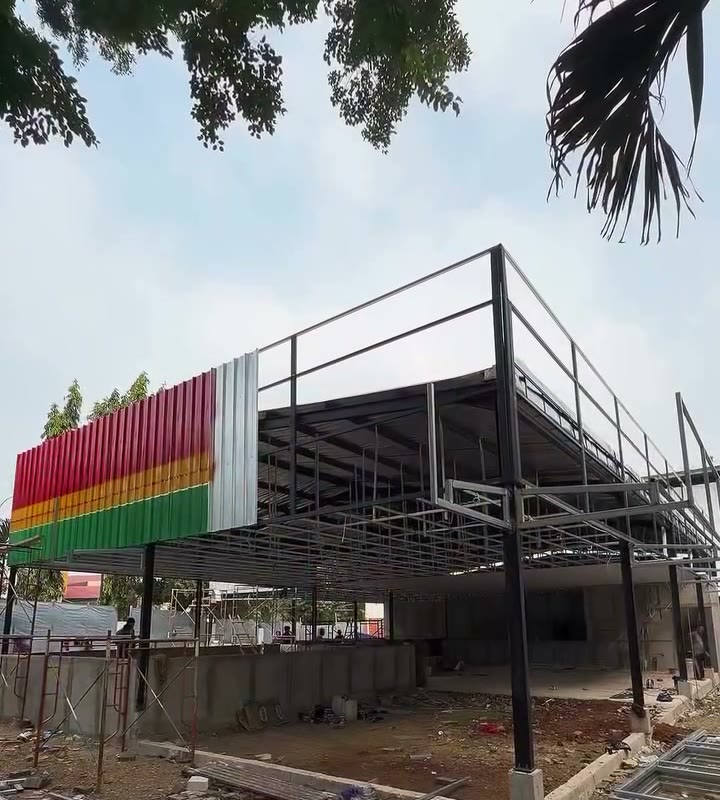 Cabang ketiga Warkop Bulungan di Jakarta Timur yang sedang dibangun